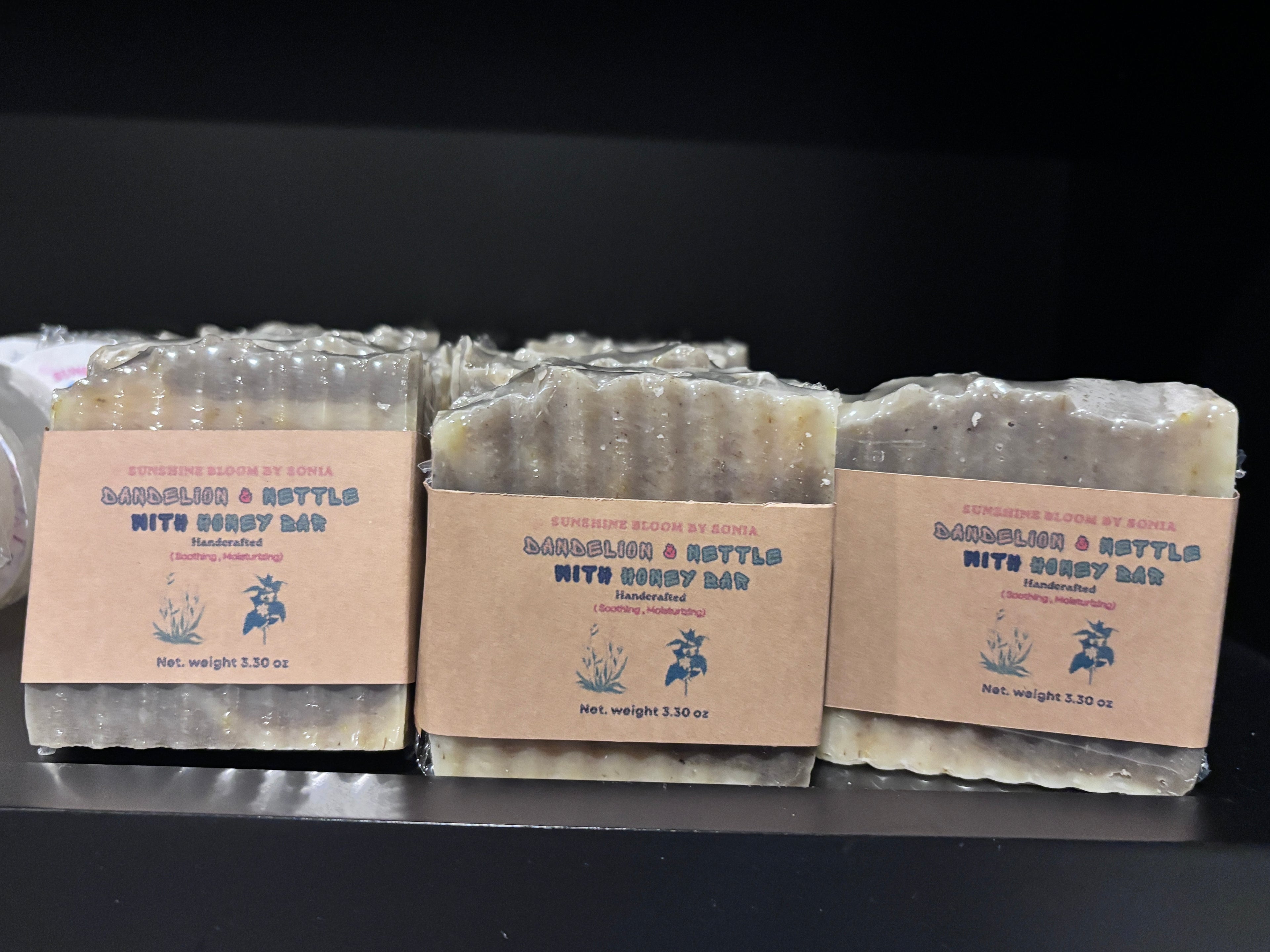 Dandelion & Nettle with Honey bar